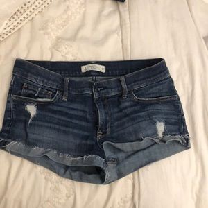 Abercrombie jean shorts